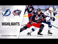 NHL Highlights | Lightning @ Blue Jackets 1/21/21