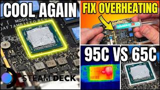Stop your Steam Deck from overheating!! | Thermal Paste replace guide
