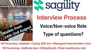 Sagility Interview Experience|| Voice & Non Voice Roles || Selection Process || Don't Miss