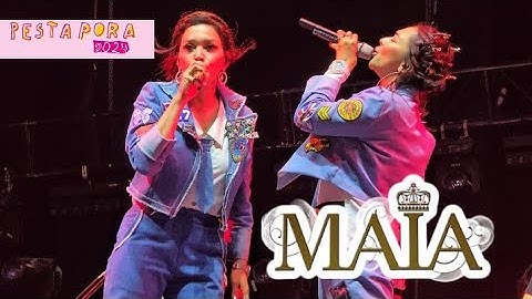 Full Duo Maia🔥Ayo Bernostalgia‼ El dan Syifa Hadju Ikut Nonton‼️ Live at Pestapora 2024,