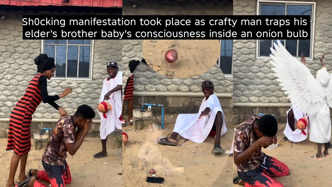 Ev!l man tr@ps his l@te br0ther son consciousness inside an 0nion bulb what happened will sh0ck you