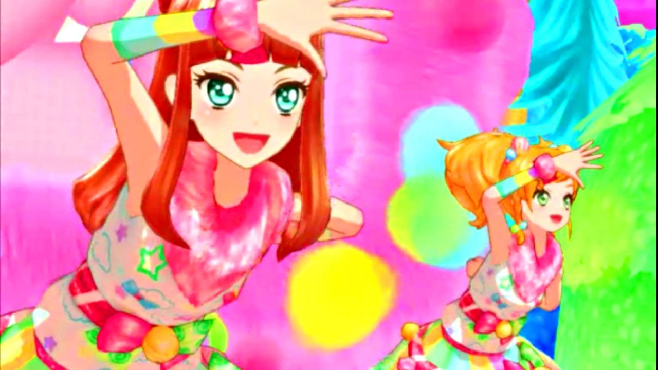 アイカツスターズ！早乙女あこ&二階堂ゆず☆ライオンダンスコーデ