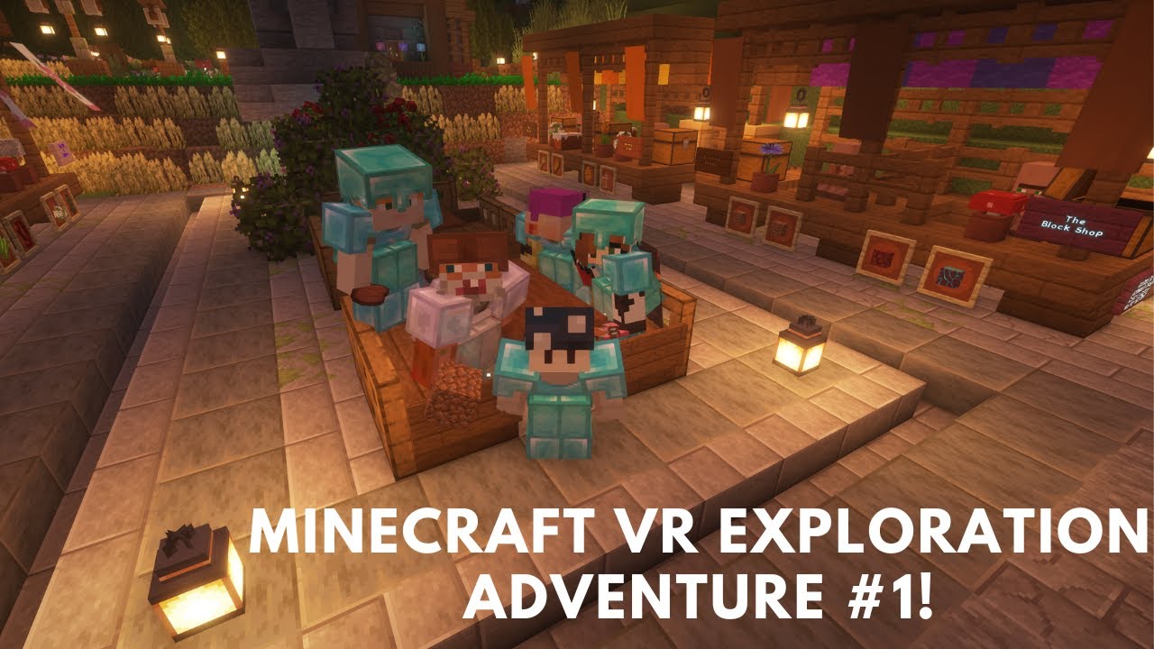 Minecraft VR Exploration Adventure #1 - YouTube