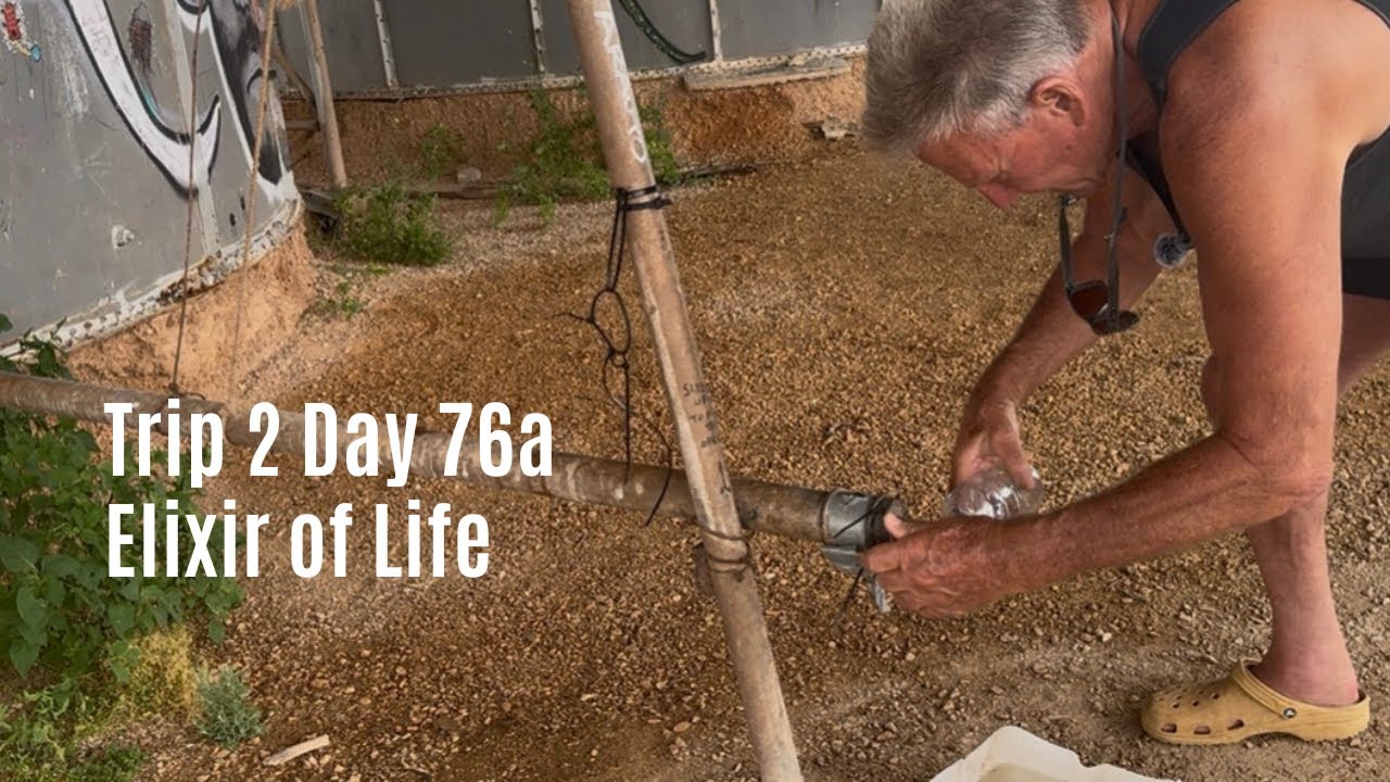 Trip 2 Day 76a - Water on the Nullarbor