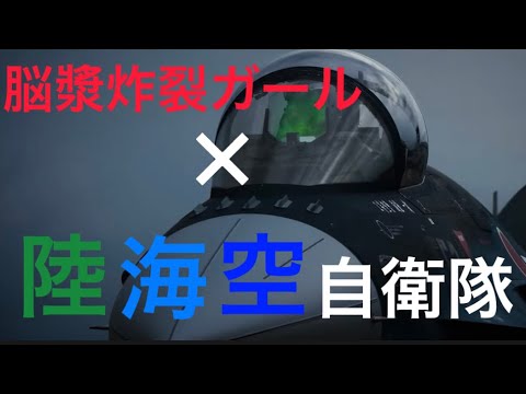 【自衛隊MAD】脳漿炸裂ガール×陸海空自衛隊