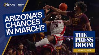 What are ARIZONA's chances in MARCH MADNESS? | Local sports journalists discuss | The Press Room screenshot 1