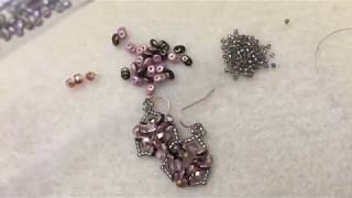 Beginners earring tutorial Lefthand beading tutorial @jrpdesignsbeading