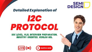 I2C Protocol #vlsi #interviewpreparation #semiconductor #systemverilog