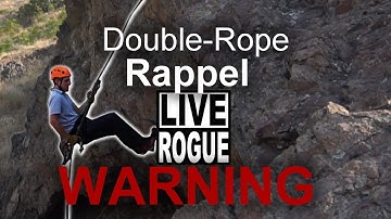 Double-Rope Rappel WARNING! | Ghost Knot | Macrame Knot