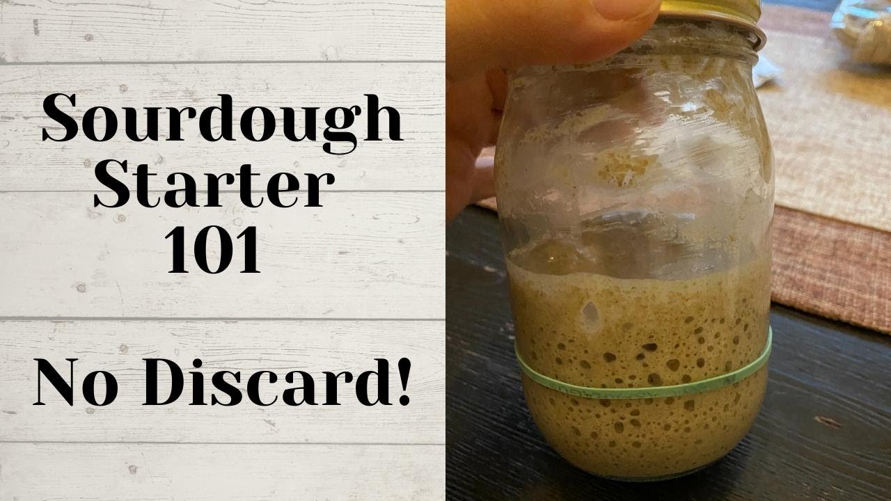 STUPID EASY ZERO WASTE Sourdough Starter Maintenance No Discard Weighing