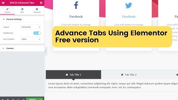 How to Build Custom Layouts in Elementor Tabs