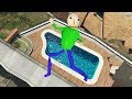 GTA 5 Water Fails | Ragdolls Baldi's Basics vol.2 (Euphoria physics)