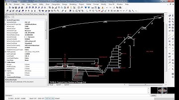 Road Highway Design Tutorial Video Hill Road Design with Total Station Data