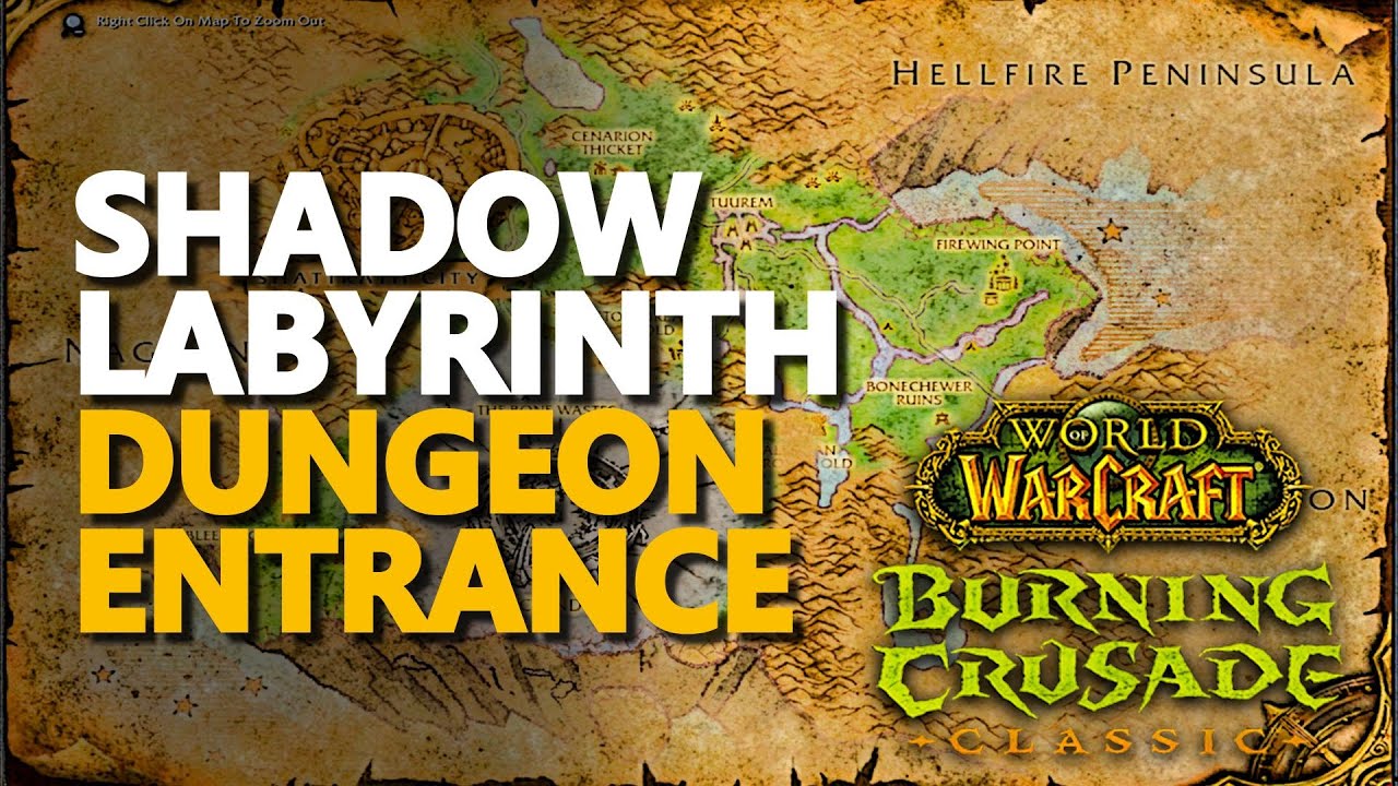 where is shadow labyrinth entrance where is shadow labyrinth entrance