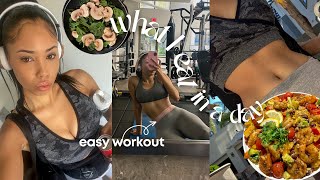 What I Eat in a Day: My New Workout Routine, Getting Abs in 4 DAYS?! High Protein + Healthy Meals!🌱 screenshot 5