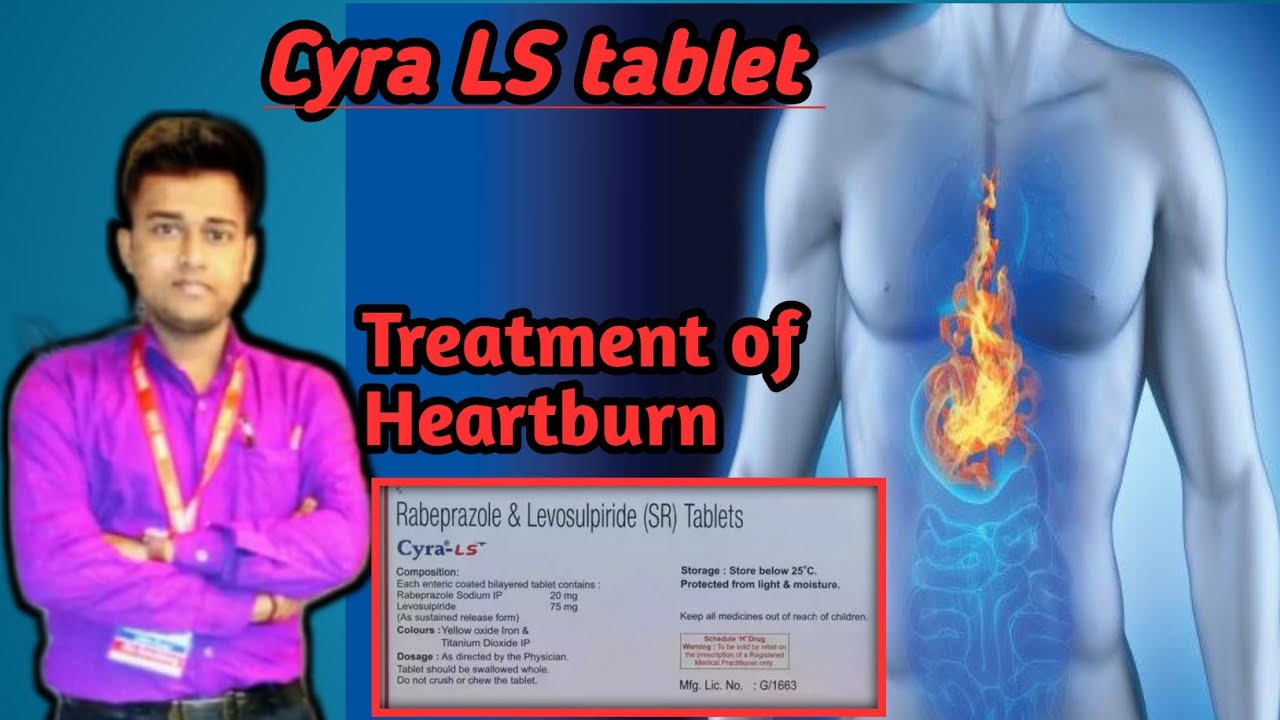 Cyra-LS Tablet | Levosulpiride & Rabeprazole tablet | Cyra-LS Tablet Uses Benefits Review in Hindi