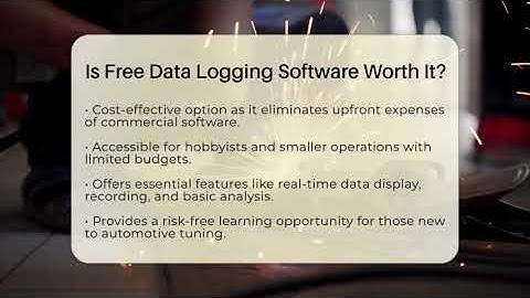 Is Free Data Logging Software Worth It? - Car Performance Pros