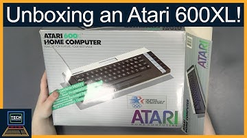 Unboxing a New Old Stock Atari 600XL - Tech Retrospective