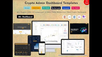 Crypto Admin Templates Bitcoin Bootstrap 5 Dashboard UI Kit with Sass