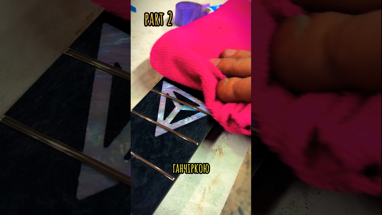 Sanding and Polishing Stainless Steel Frets