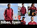 Arsenal 23-Man Squad Departs for Bilbao Ahead of Champions League Opener🔥