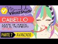 MANUAL DE VROID// 7. Cabello (Avanzado: Bones "Movimiento del cabello" y Accesorios)