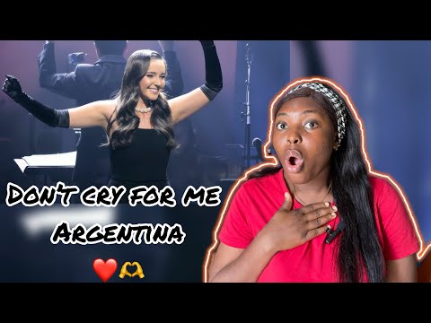 First time hearing/"Don't Cry For Me Argentina" - Lucy Thomas - (From The Musical "Evita")/ reaction