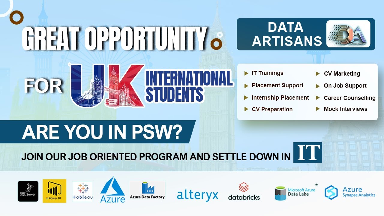UK International Students | Job-Oriented Program for IT Careers!  | Data Artisans