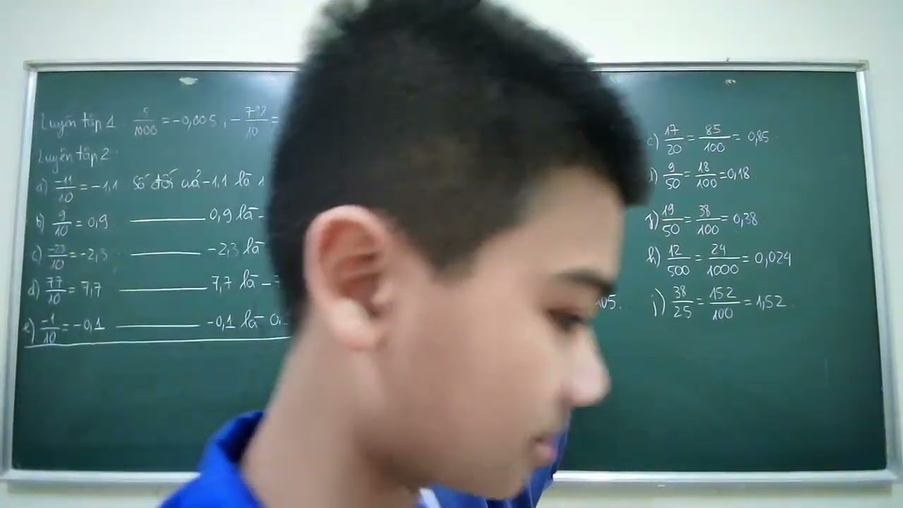 Toán 6 - Số thập phân - Tính toán với số thập phân