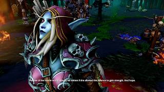 Sylvanas During The Aftermath of Burning The World Tree
