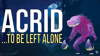 Risk of Rain 2 : How to Unlock Acrid & Complete To Be Left Alone Challenge : New Survivor