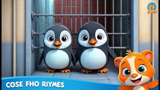 Baby Penguin Escapes a High Security Prison | Funny and Fun Kids Nursery Rhyme