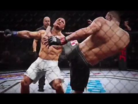 EA SPORTS UFC 2: Gameplay Series - KO Physics, Submissions, Grappling, Defense