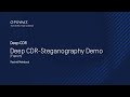 Deep CDR  - Steganography demo (French)