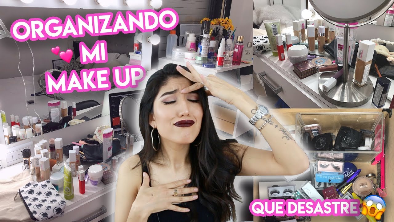 ORDENANDO TODO MI MAQUILLAJE ! | Yoana Marlen