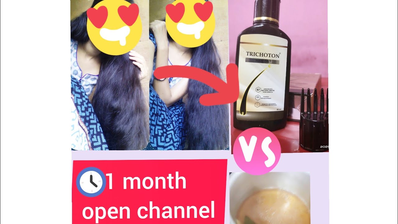 Trichoton hair oil review/for hair growth and hair fall YouTube