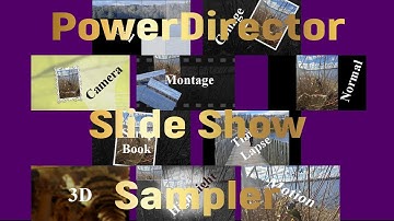 2025 PowerDirector 10 Slideshow Creation Options; found in Director Suite 365