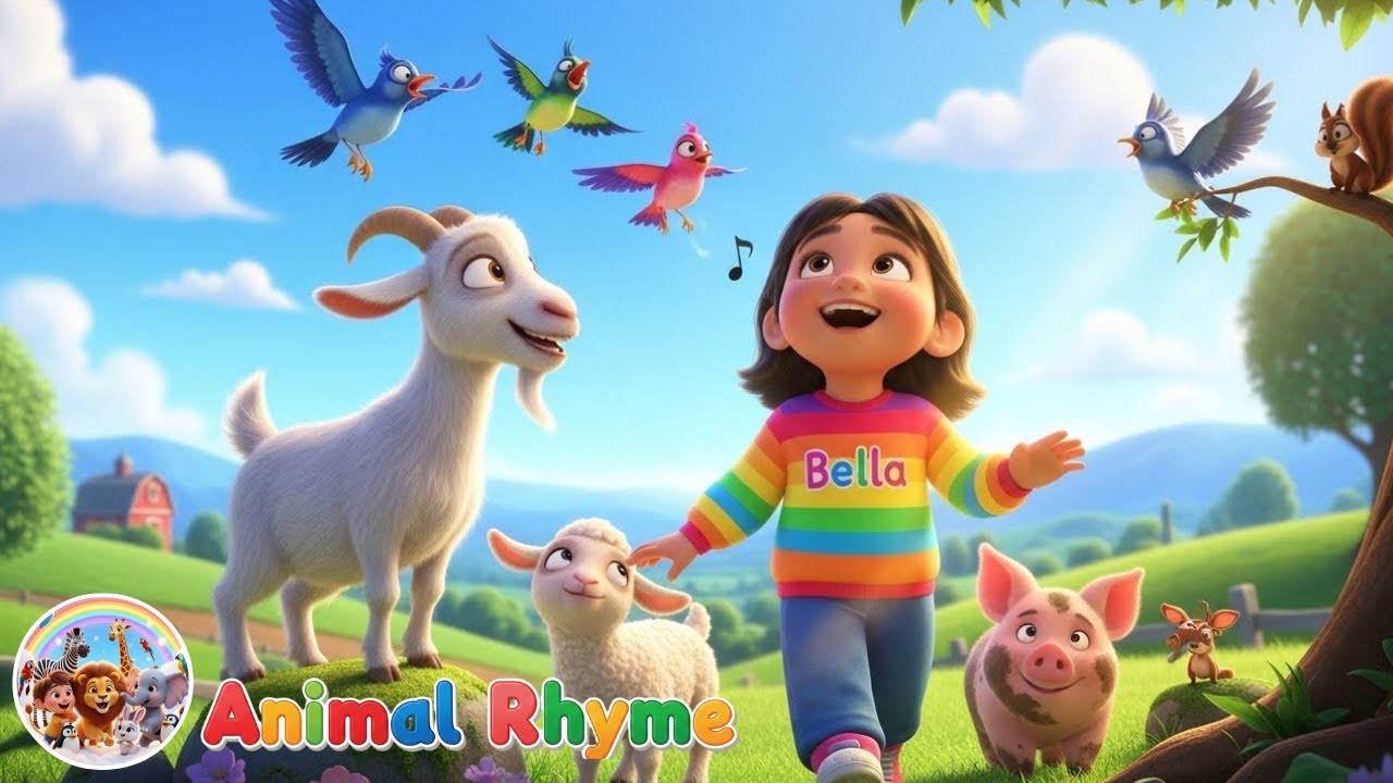 Billy Boys Happy Farm Animal Parade | Sing with Bella & Nursery Rhyme for Kids