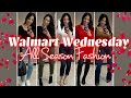 WALMART WEDNESDAY|Clothing Try-On HAUL|All-Season Fashion Winter to Spring 2022|#over40 #walmart