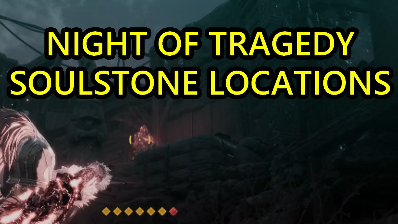 Руководство по расположению камней души «Ночь трагедии» первого берсерка Хазана. Все места распол...