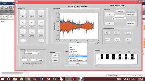 ENG 6 UC Davis - Project 2 Audio Sampler( Team -  Error404)