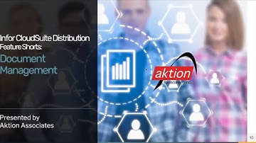 Feature Short: Infor CloudSuite Distribution – Document Management