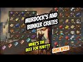 DAYS AFTER:BUNKER AND MURDOCK'S CRATE/WHAT DO YOU CHOOSE???