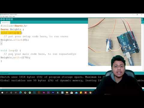 Arduino Tutorial - 28 | How to use Servo Motor with Arduino | Heights