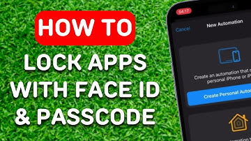 How to LOCK APPS on iPhone with Face ID & Passcode (2024 Updated) - Full Guide