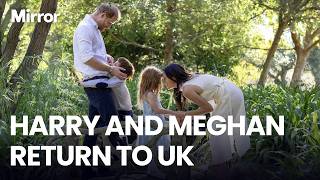 Harry and Meghan to make MAJOR RETURN to UK in WEEKS with Archie and Lilibet to attend UK school