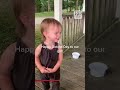 Little girl welcomes dad home on her adoption day