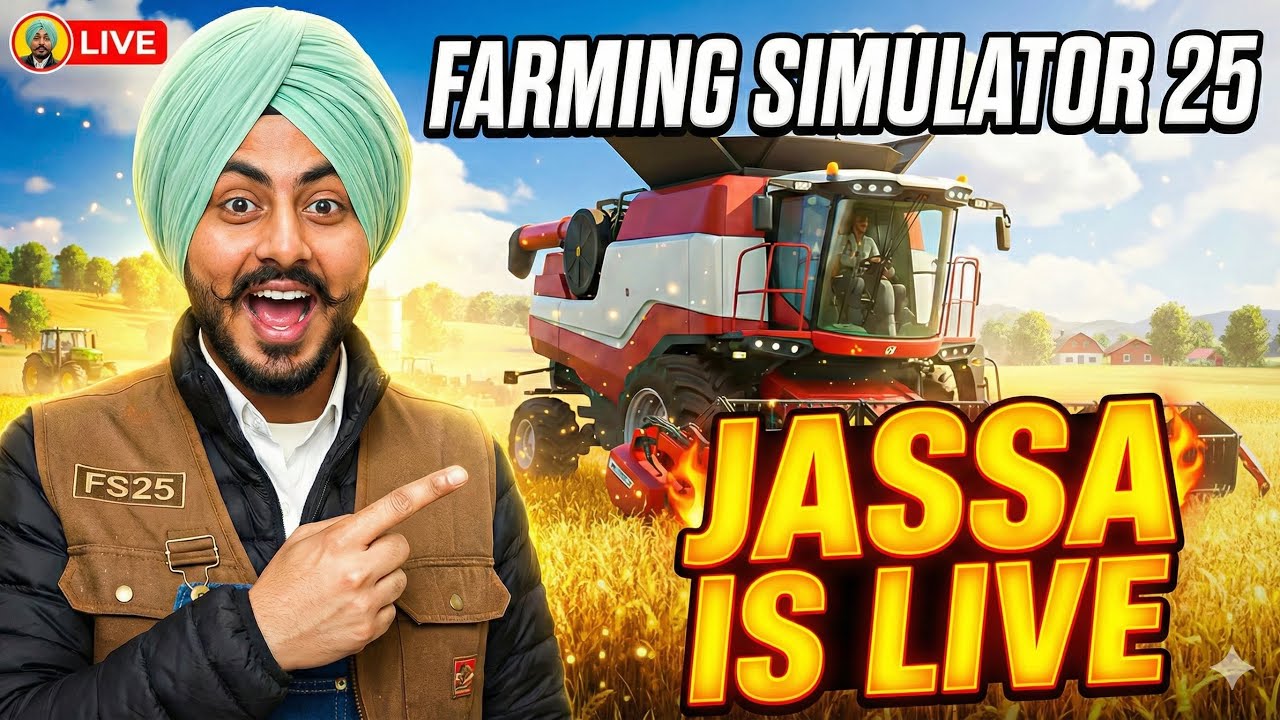 FARMING SIMULATOR 25 ! JASSA IS LIVE 🔴 