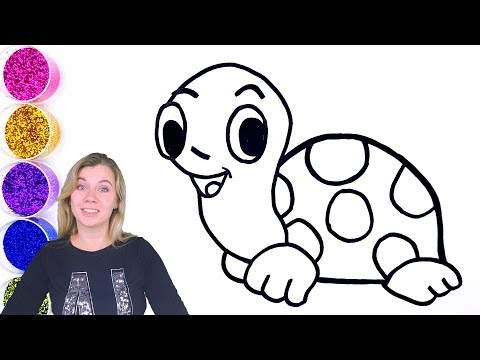 cute-sea-turtle-drawing-easy---turtle-coloring-pages-for-kids