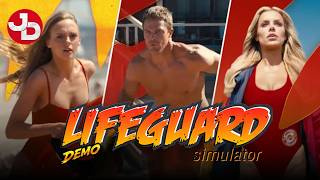 СПАСАТЕЛИ МАЛИБУ... ЛУЧШАЯ РАБОТА В МИРЕ! Lifeguard Simulator (Демо) | Геймплей на ПК screenshot 2